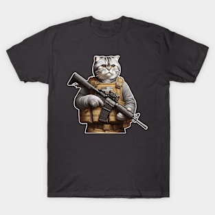 Tactical Cat T-Shirt